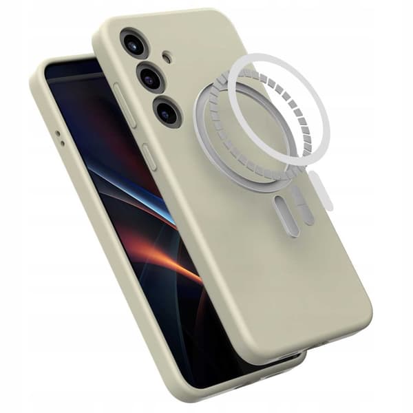 SC Silicone Mag Galaxy S25+ beige