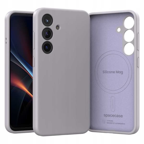 SC Silicone Mag Galaxy S25 light purple