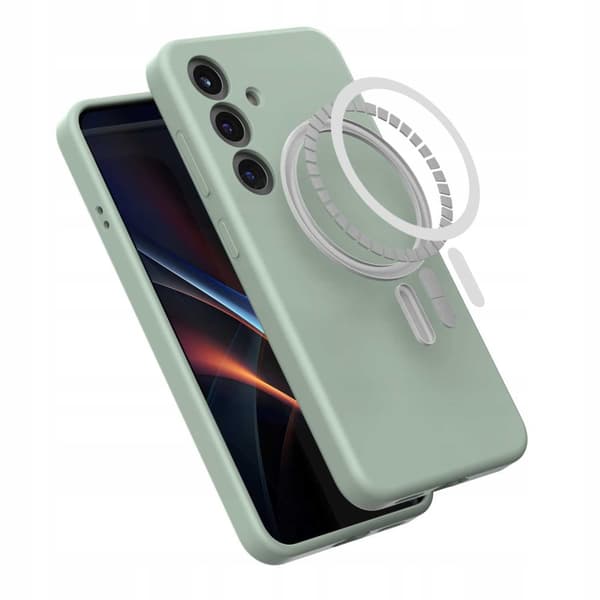 SC Silicone Mag Galaxy S25 mint