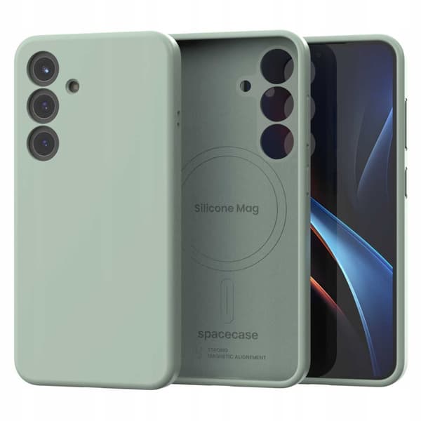 SC Silicone Mag Galaxy S25 mint
