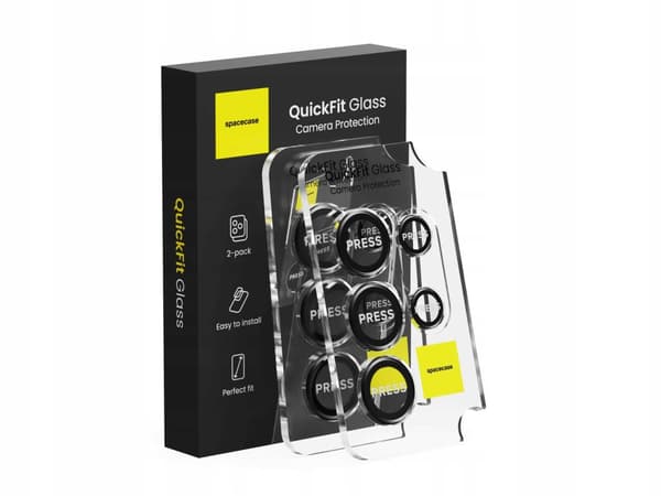 SC QuickFit Camera Glass Galaxy S25 Ultra black