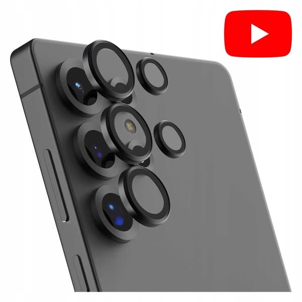 SC QuickFit Camera Glass Galaxy S25 Ultra black