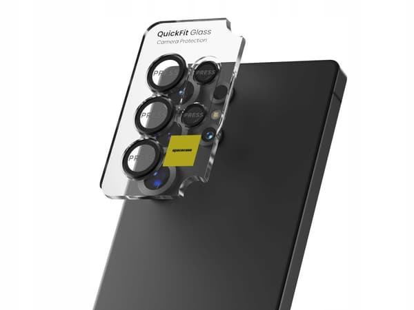 SC QuickFit Camera Glass Galaxy S25 Ultra black