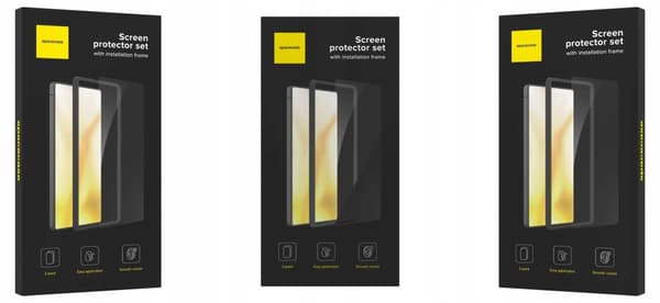 SC Screen Protector Set Clear Galaxy S25 Ultra