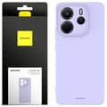 Miniatyrbild 1 av 8: SC Silicone Case 3.0 Redmi Note 14 4G light purple
