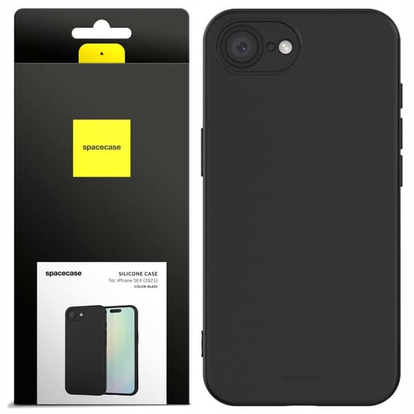 SC Silicone Case 3.0 iPhone 16E black