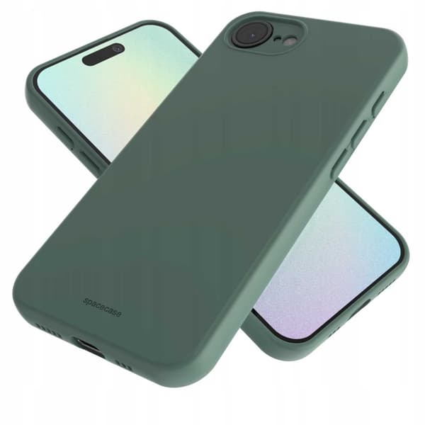 SC Silicone Case 3.0 iPhone 16E dark green