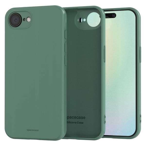 SC Silicone Case 3.0 iPhone 16E dark green