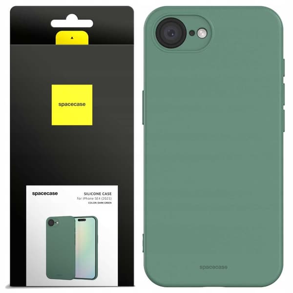 SC Silicone Case 3.0 iPhone 16E dark green