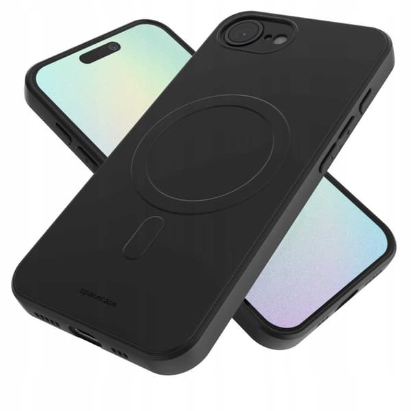 SC Silicone Magnetic iPhone 16E black