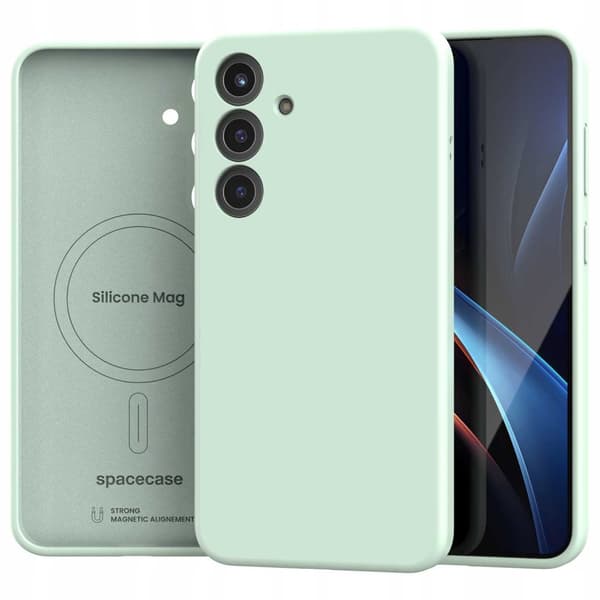 SC Silicone Mag Galaxy S25+ mint
