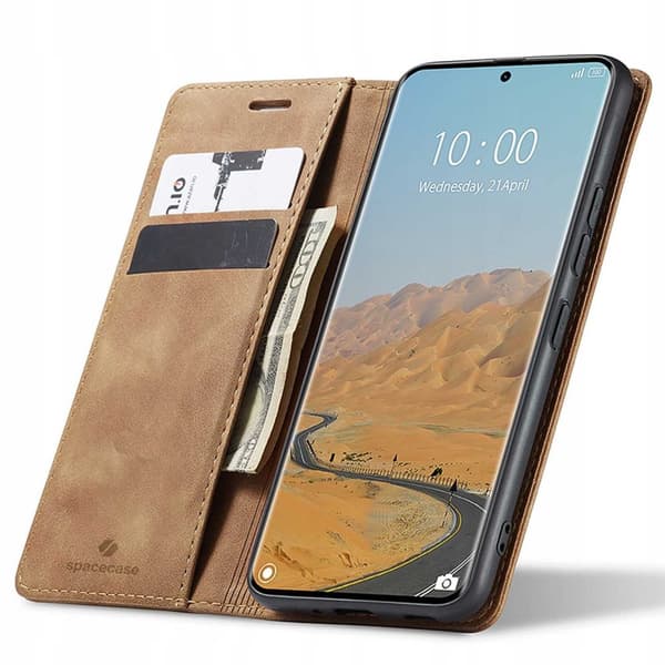 SC Wallet Poco X7/RM Note 14 Pro/Pro+ 5G brown