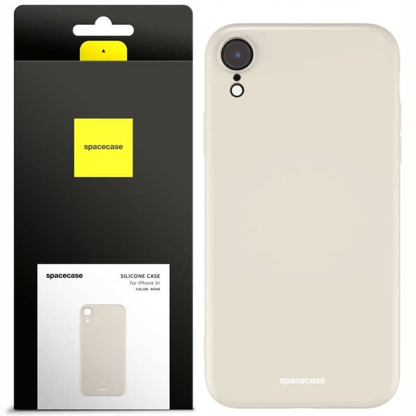 SC Silicone Case iPhone Xr bone