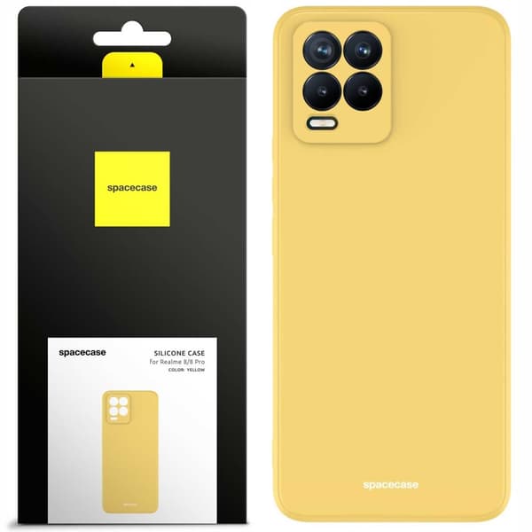 SC Silicone Case Realme 8/8 Pro yellow