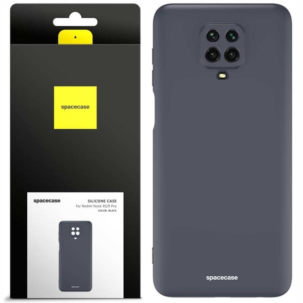SC Silicone Case Redmi Note 9S/9 Pro black