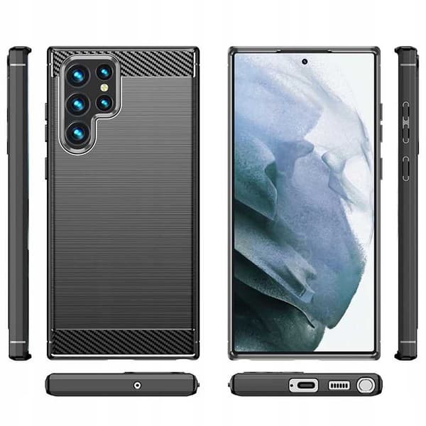 SC Carbon Galaxy S23 Ultra black