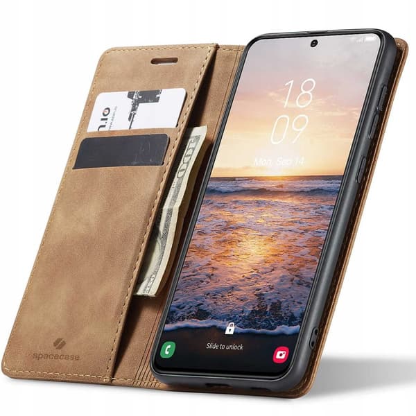 SC Wallet Galaxy S23 light brown