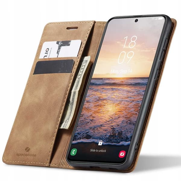 SC Wallet Galaxy S23+ light brown