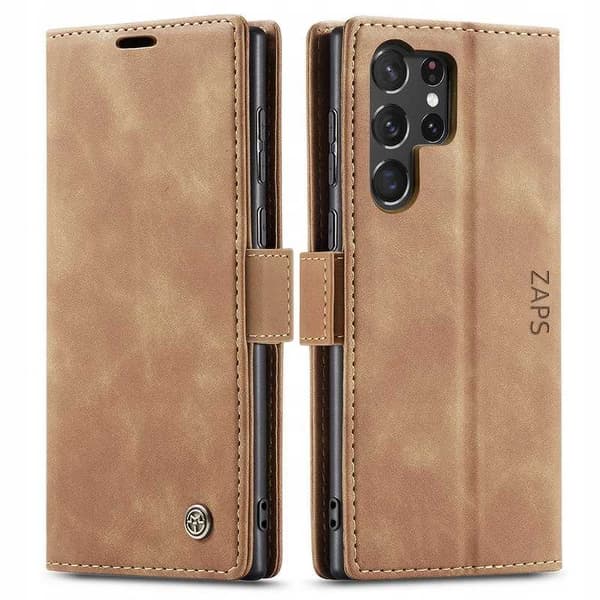 SC Wallet Galaxy S23 Ultra kawowy