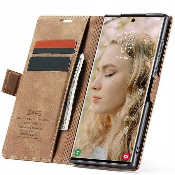 SC Wallet Galaxy S23 Ultra kawowy