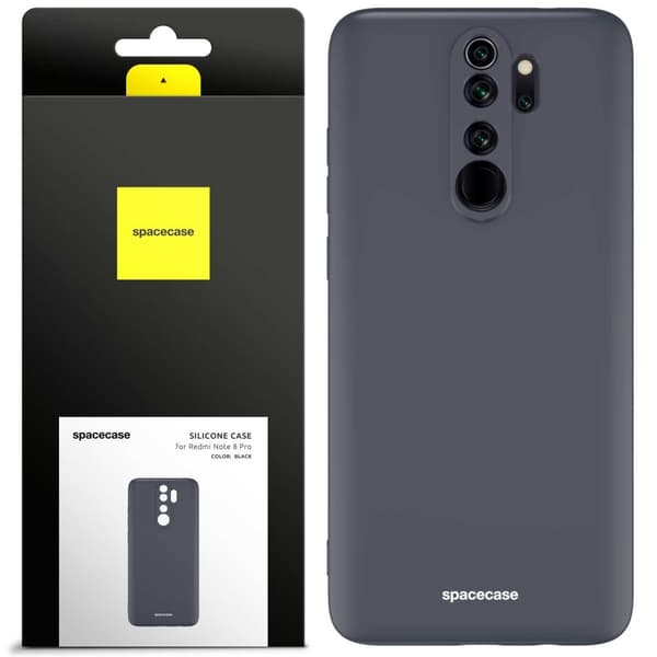 SC Silicone Case Redmi Note 8 Pro black