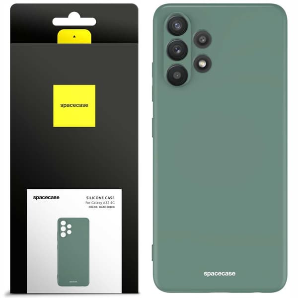 SC Silicone Case Galaxy A32 4G dark green