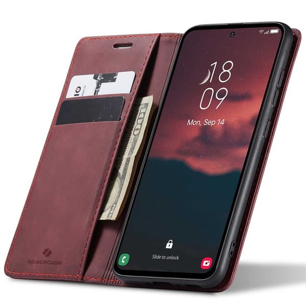 SC Wallet Galaxy A54 5G red
