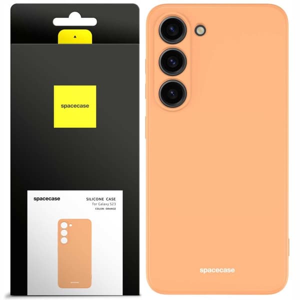 SC Silicone Case Galaxy S23 orange