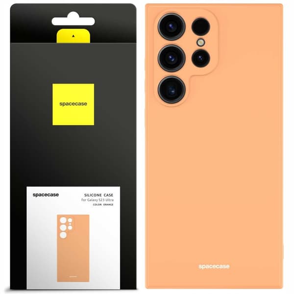 SC Silicone Case Galaxy S23 Ultra orange
