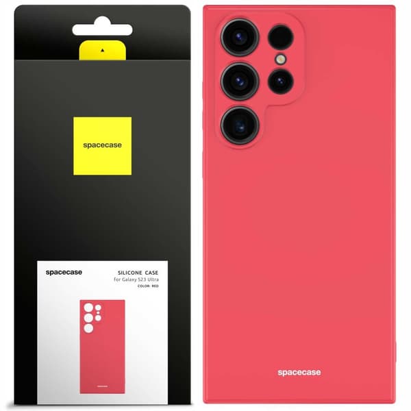 SC Silicone Case Galaxy S23 Ultra red