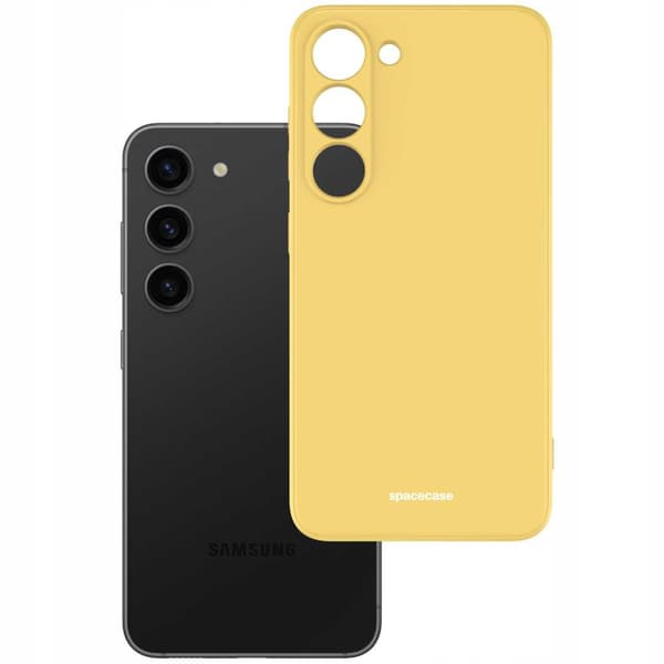 SC Silicone Case Galaxy S23 yellow