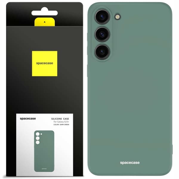 SC Silicone Case Galaxy S23+ dark green