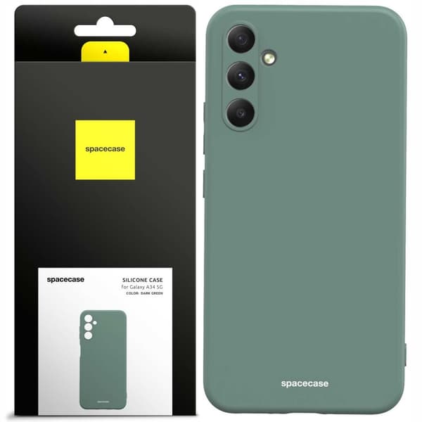 SC Silicone Case Galaxy A34 5G dark green