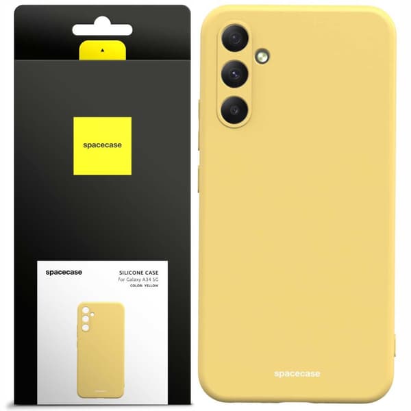 SC Silicone Case Galaxy A34 5G yellow