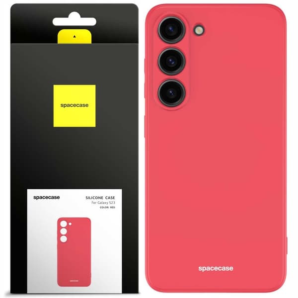 SC Silicone Case Galaxy S23 red