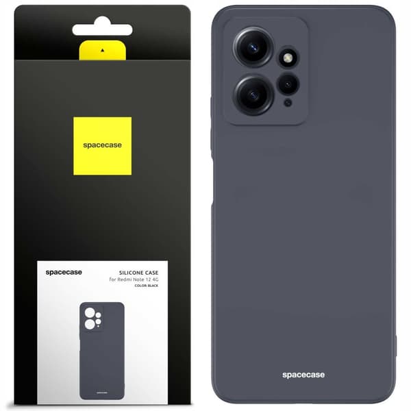 SC Silicone Case Redmi Note 12 4G black