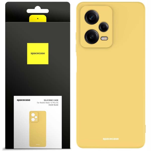 SC Silicone Case Redmi Note 12 Pro 5G yellow