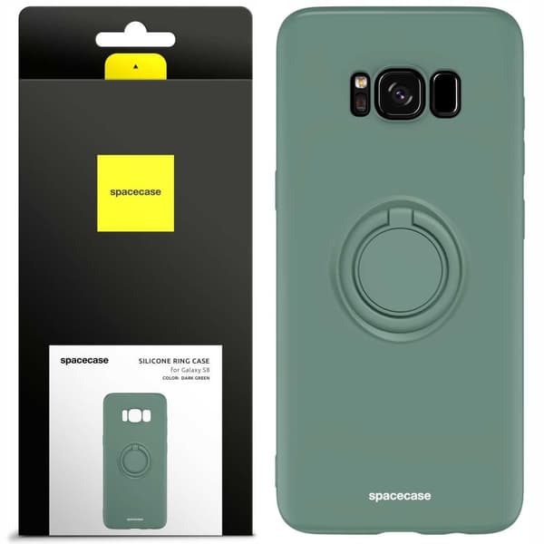 SC Silicone Ring Galaxy S8 dark green