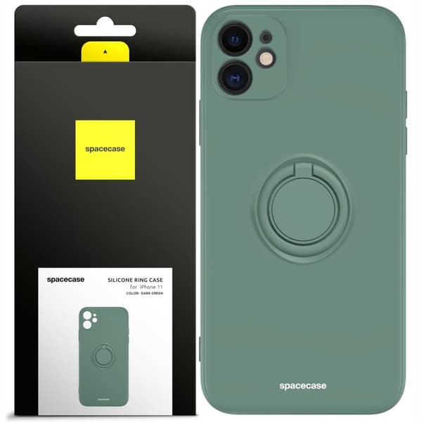 SC Silicone Ring iPhone 11 dark green