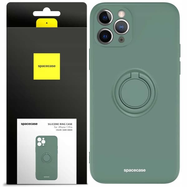 SC Silicone Ring iPhone 11 Pro dark green
