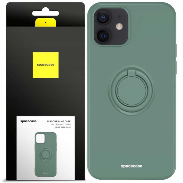 SC Silicone Ring iPhone 12 Mini dark green