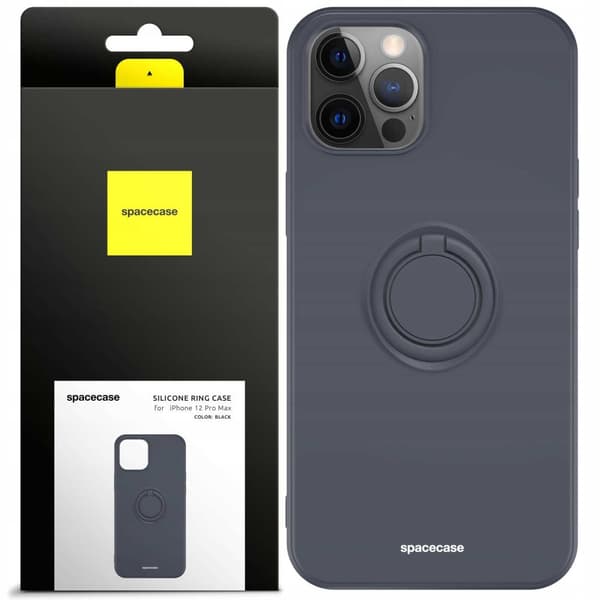 SC Silicone Ring iPhone 12 Pro Max black