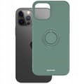 Miniatyrbillede 2 af 9: SC Silicone Ring iPhone 12 Pro Max dark green