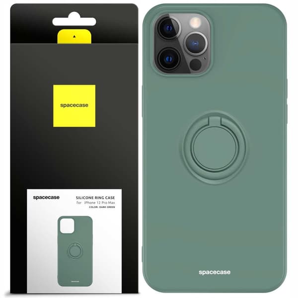 SC Silicone Ring iPhone 12 Pro Max dark green
