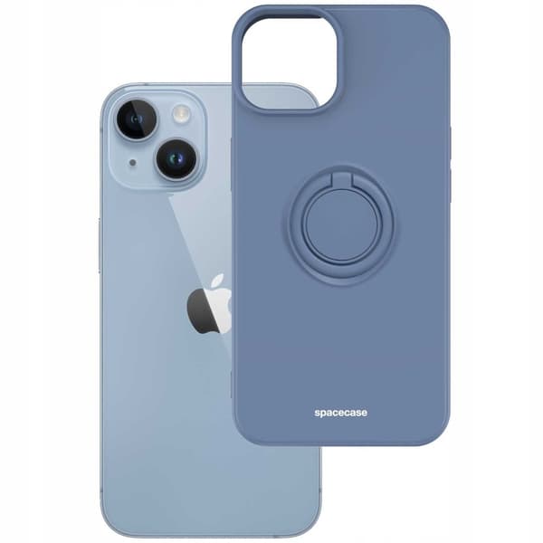 SC Silicone Ring iPhone 14 blue