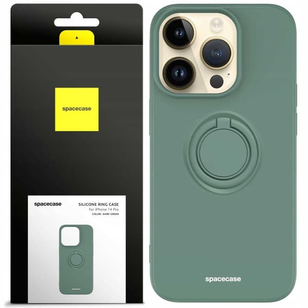 SC Silicone Ring iPhone 14 Pro dark green