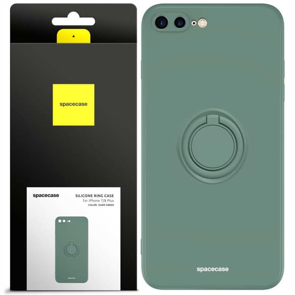 SC Silicone Ring iPhone 7/8 Plus dark green