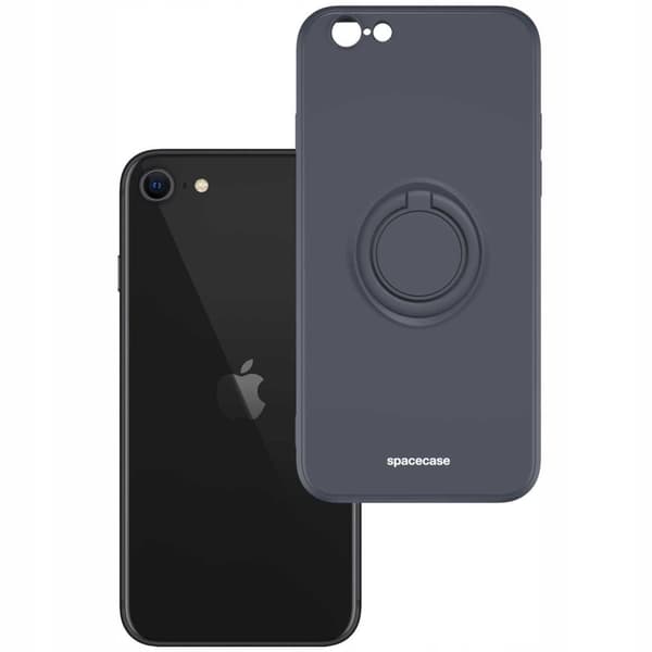 SC Silicone Ring iPhone 7/8/SE black