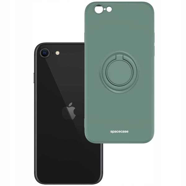SC Silicone Ring iPhone 7/8/SE dark green