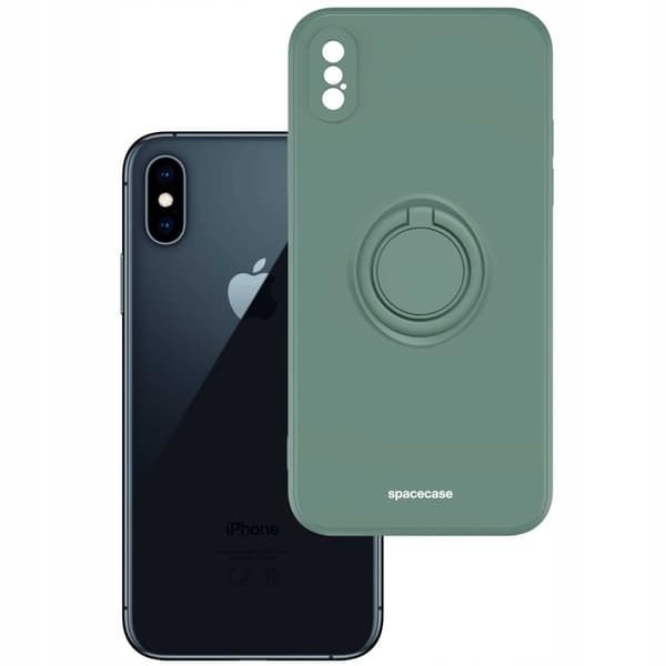 SC Silicone Ring iPhone X/Xs dark green
